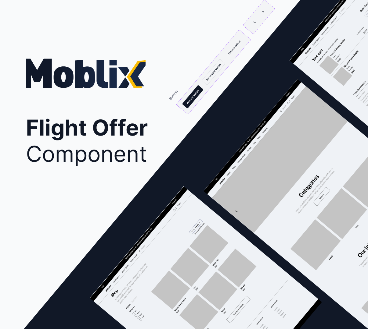 Apresentando o Componente Moblix Flight Offer